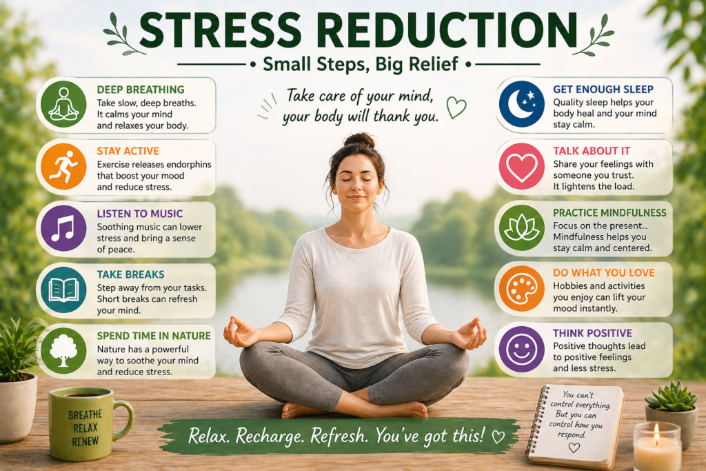 Stress reduction techniques