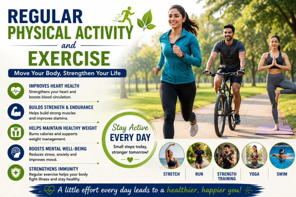 Regular physical activity