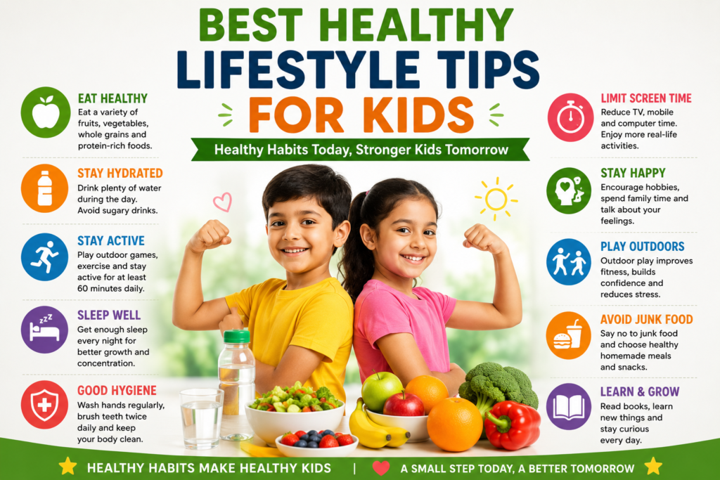 Best Healthy Lifestyle Tips for Kids