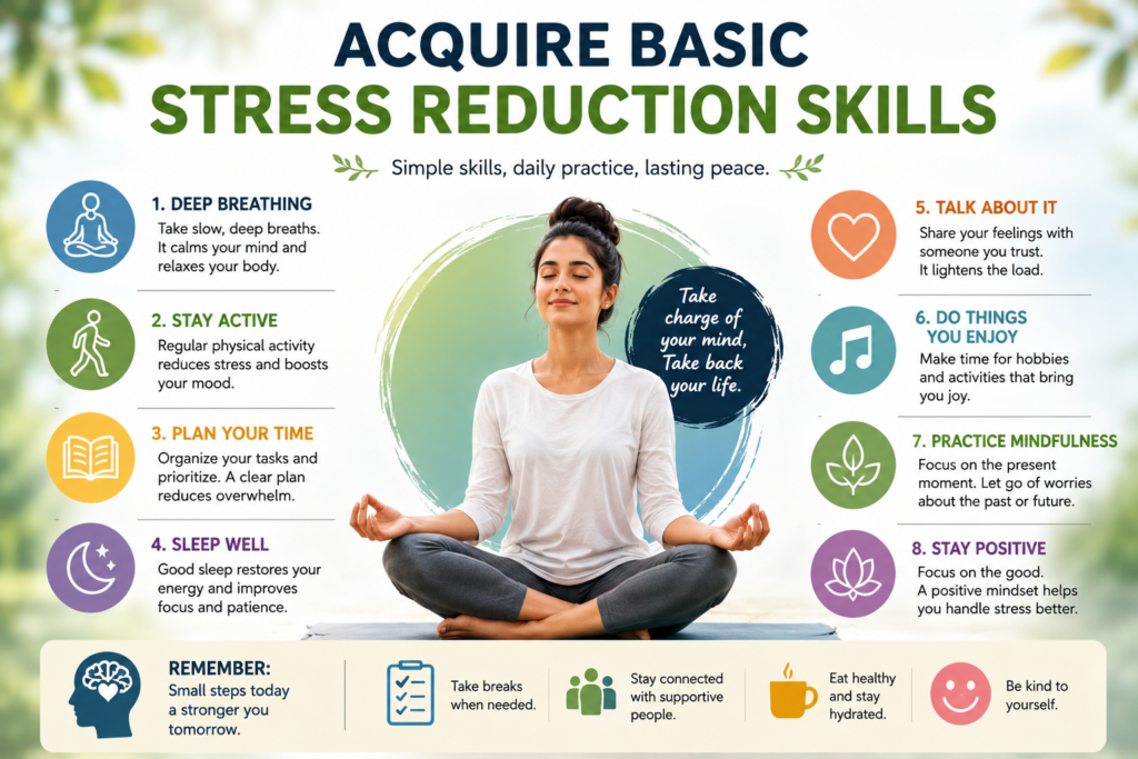 Stress reduction skills