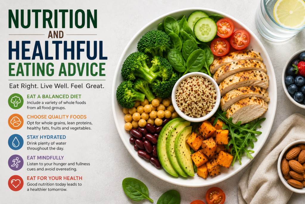 Nutrition and Healthful Eating Advice: